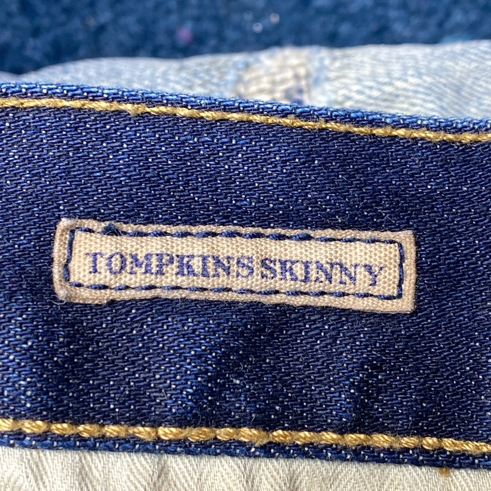 Ralph Lauren Tompkins Patchwork Skinny Jeans - Picture 7 of 12